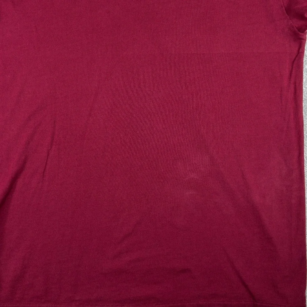Polo Ralph Lauren T Shirt Mens M Burgundy Navy Pony Classic Fit Short Sleeve